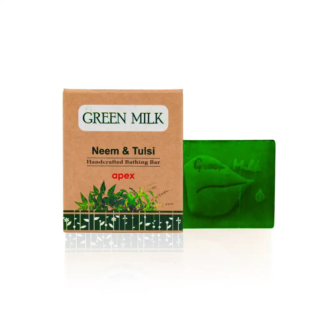 Neem & Tulsi Handcrafted Bathing Bar (Pack of 3)