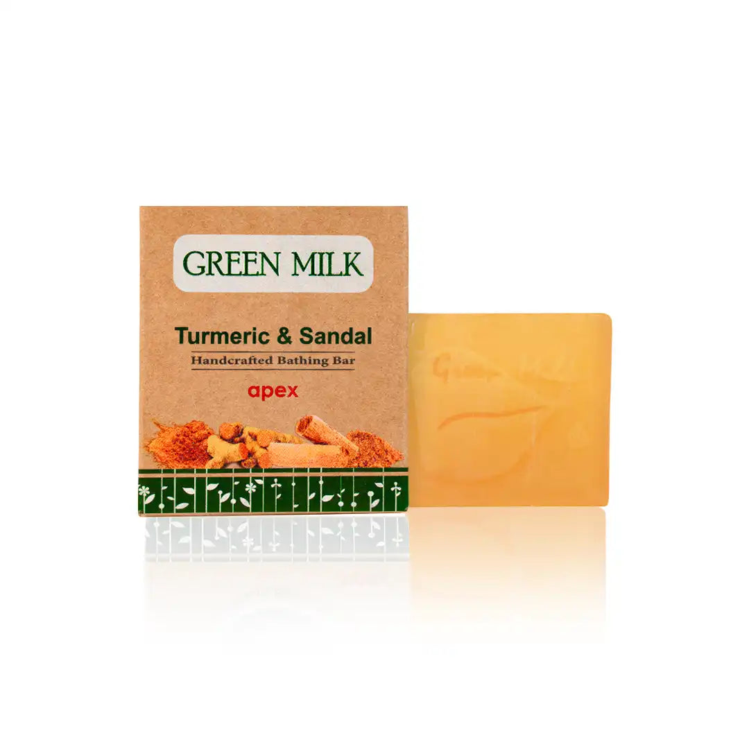 Turmeric & Sandal Handcrafted Bathing Bar (Pack of 3)