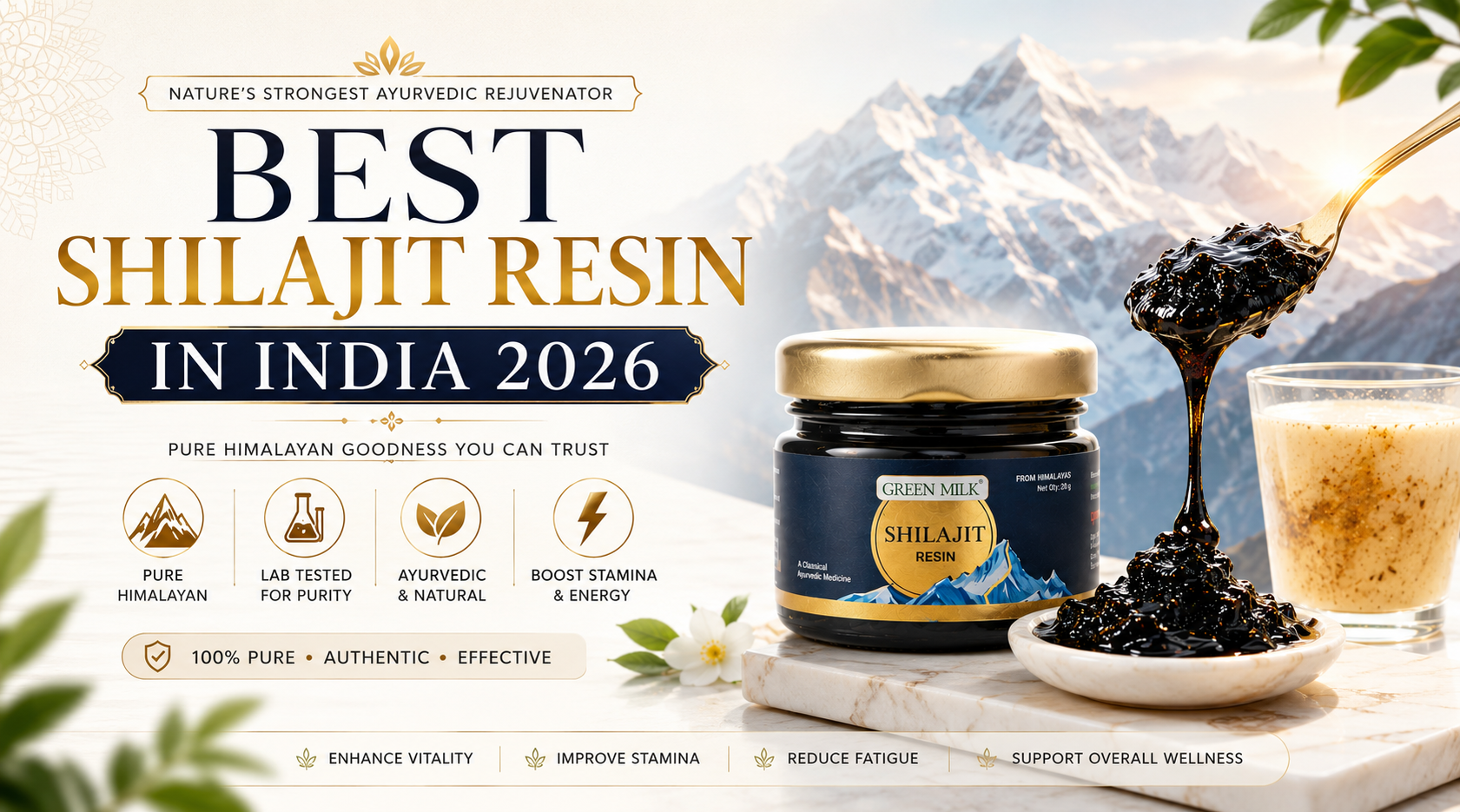 Best shilajit resin in India 2026