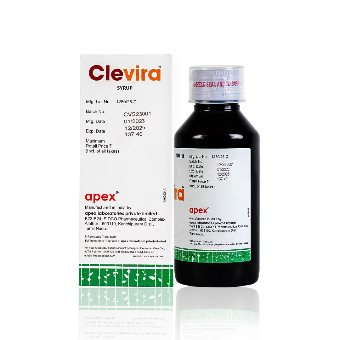 Clevir Clevira Syrup – Green Milk Concepts
