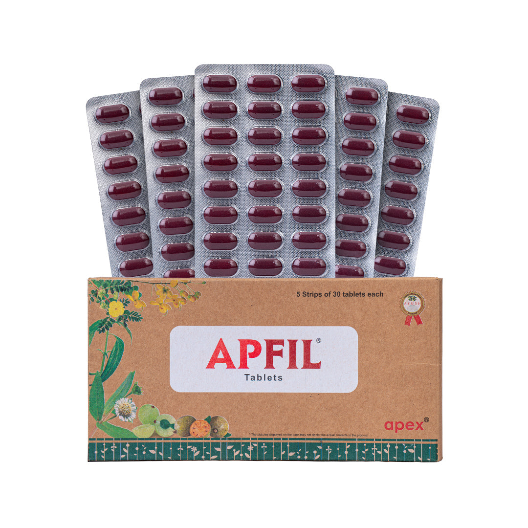 Apfil Tablets – Ayurvedic Liver Support for Detox, Digestion & Metabolic Wellness