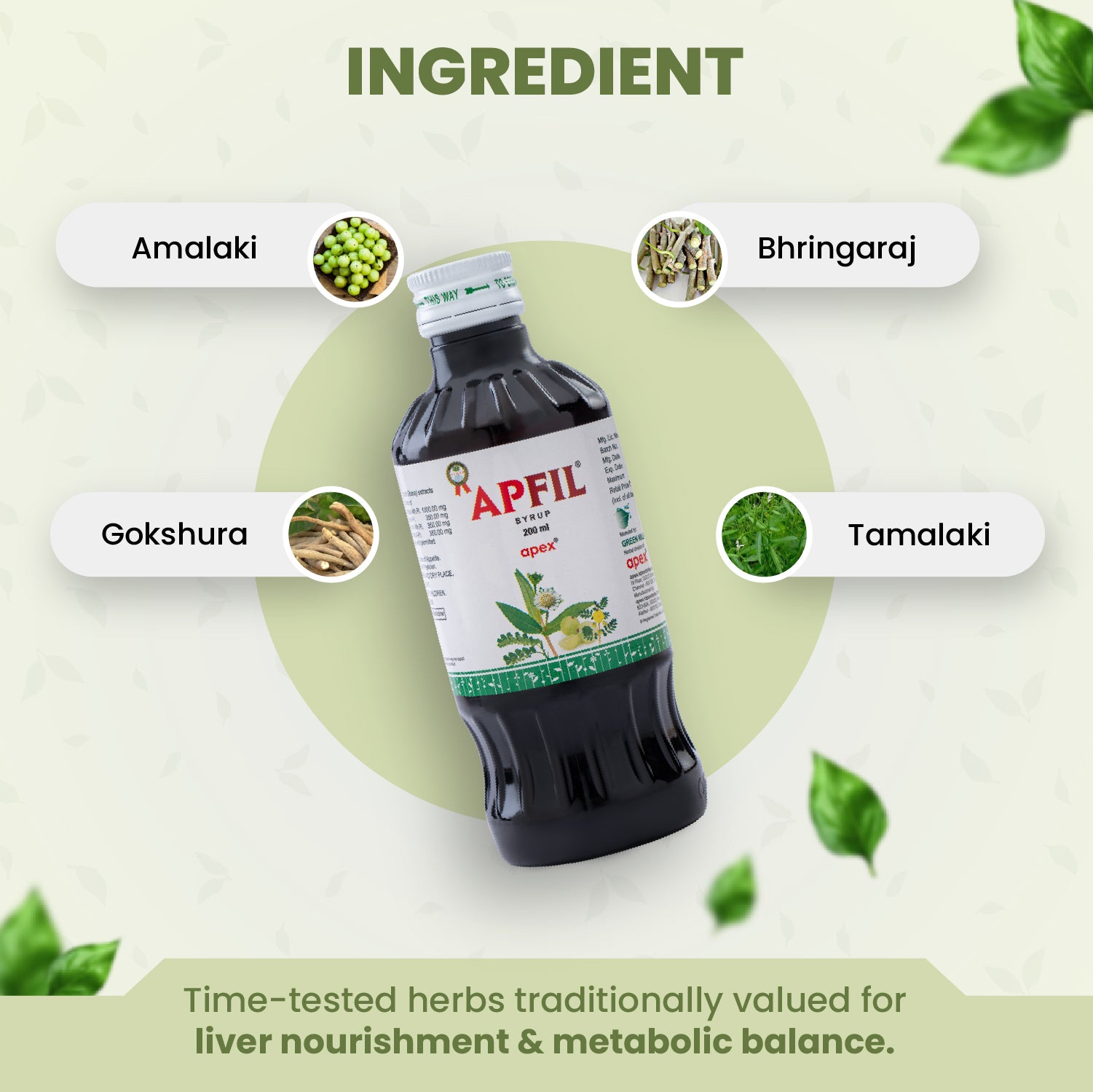 Apfil Syrup – Ayurvedic Liver Support Syrup for Digestive & Metabolic Wellness