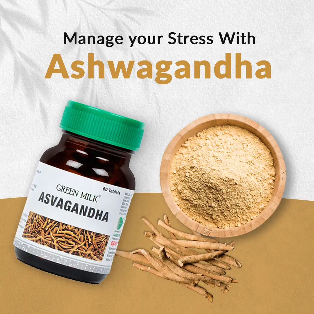 Ashvagandha Tablets – Ayurvedic Stress Relief, Sleep & Energy Support