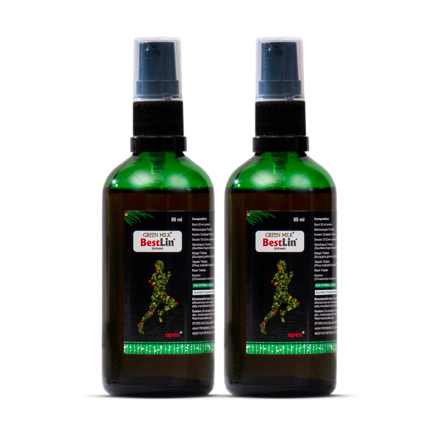 BestLin Pain Relief Oil – 90ml (Pack of 2) for Joint, Muscle & Back Pain