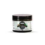 Brahmi Lab hair mask jar on a white background