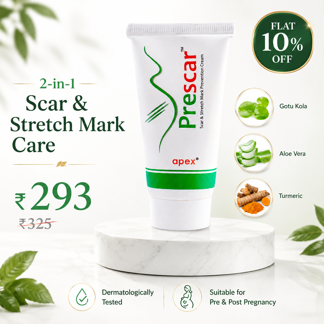 Prescar Ayurvedic Cream – Natural Skin Care for Healthy, Glowing Skin