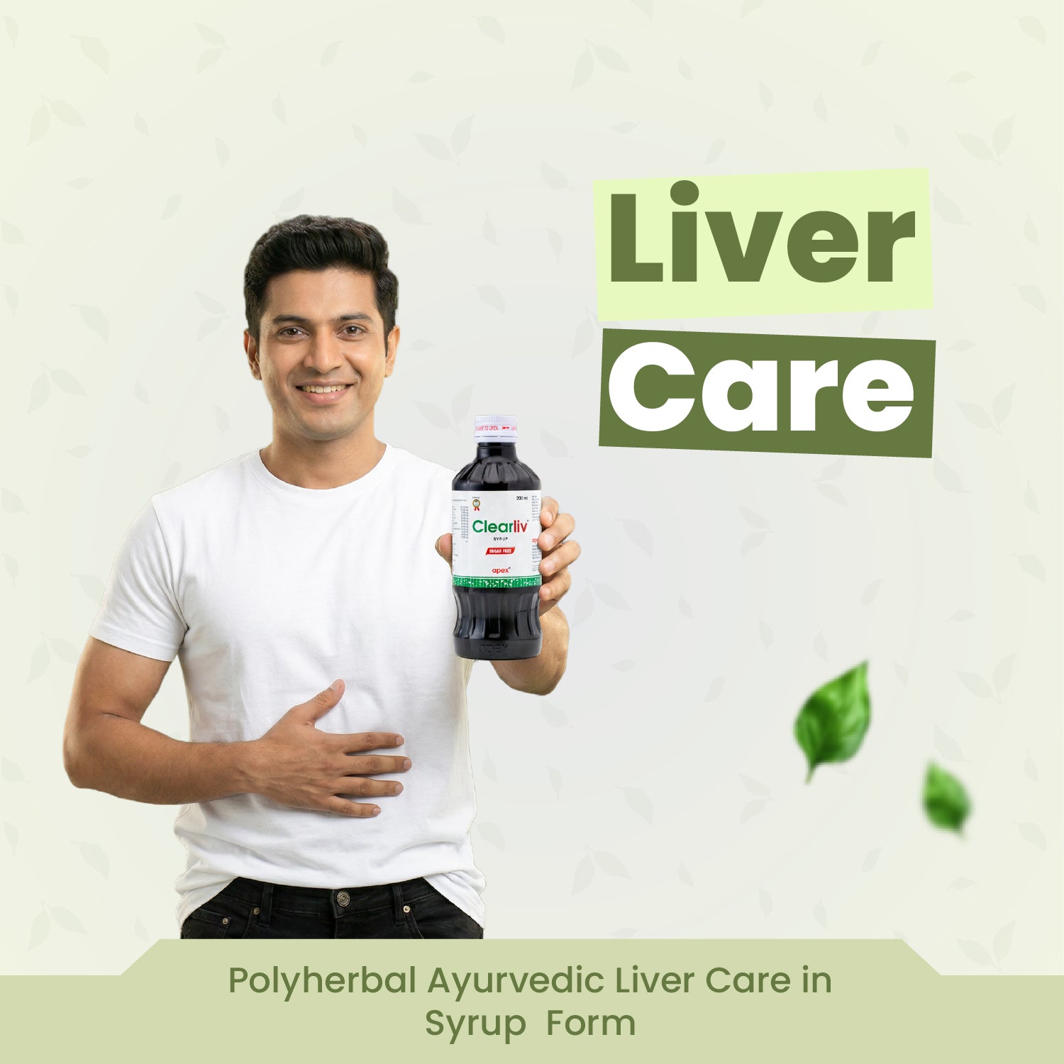 Clearliv Syrup (Pack of 2) - Ayurvedic Liver Care Syrup for Gut Health & Detox
