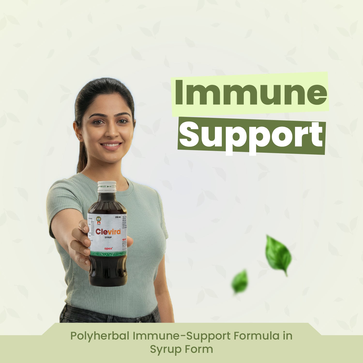 Clevira Syrup - Ayurvedic Immune Support Syrup During Flu Season.