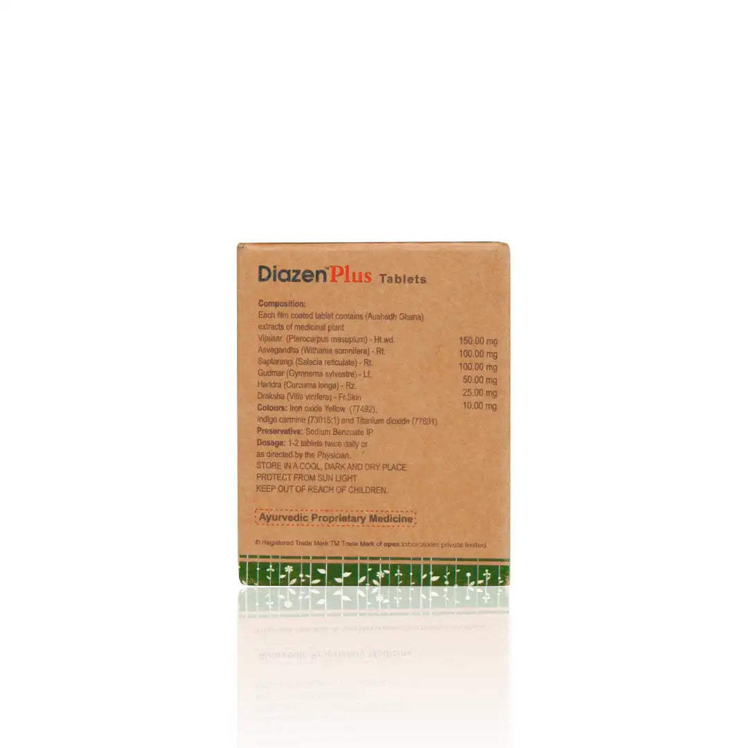 Diazen Plus Tablets – Ayurvedic Support for Sugar Control & Blood Sugar Balance