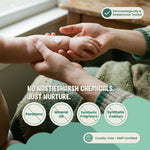 design about product ingredients and certifications.