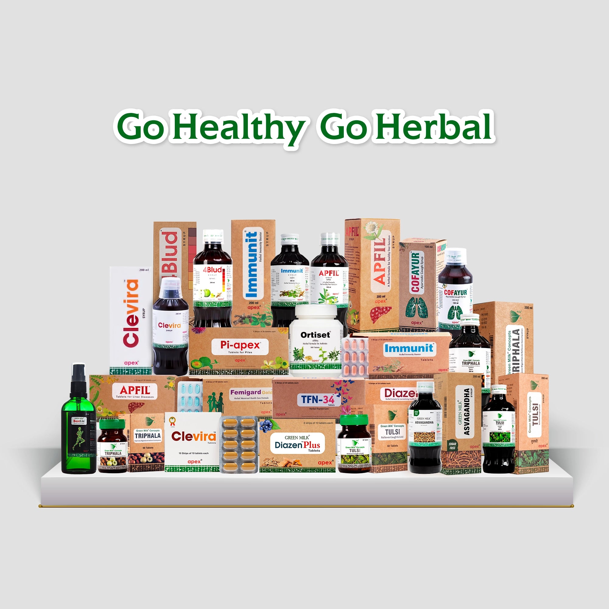 Green Milk Concepts - Go Healthy Go Herbal – A range of herbal and Ayurvedic products designed for natural wellness, offering solutions for skincare, pain relief, and overall health, with safe and effective ingredients for all skin types and body needs.