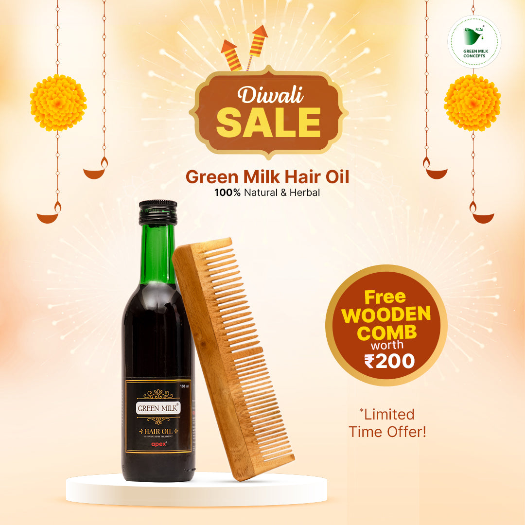 Green Milk Hair Oil