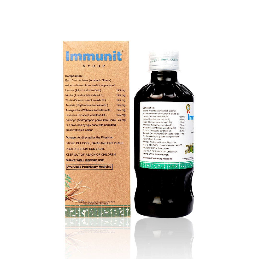 Immunit Syrup (Pack of 2) – Ayurvedic Immunity Support Syrup for Immune Wellness & Energy