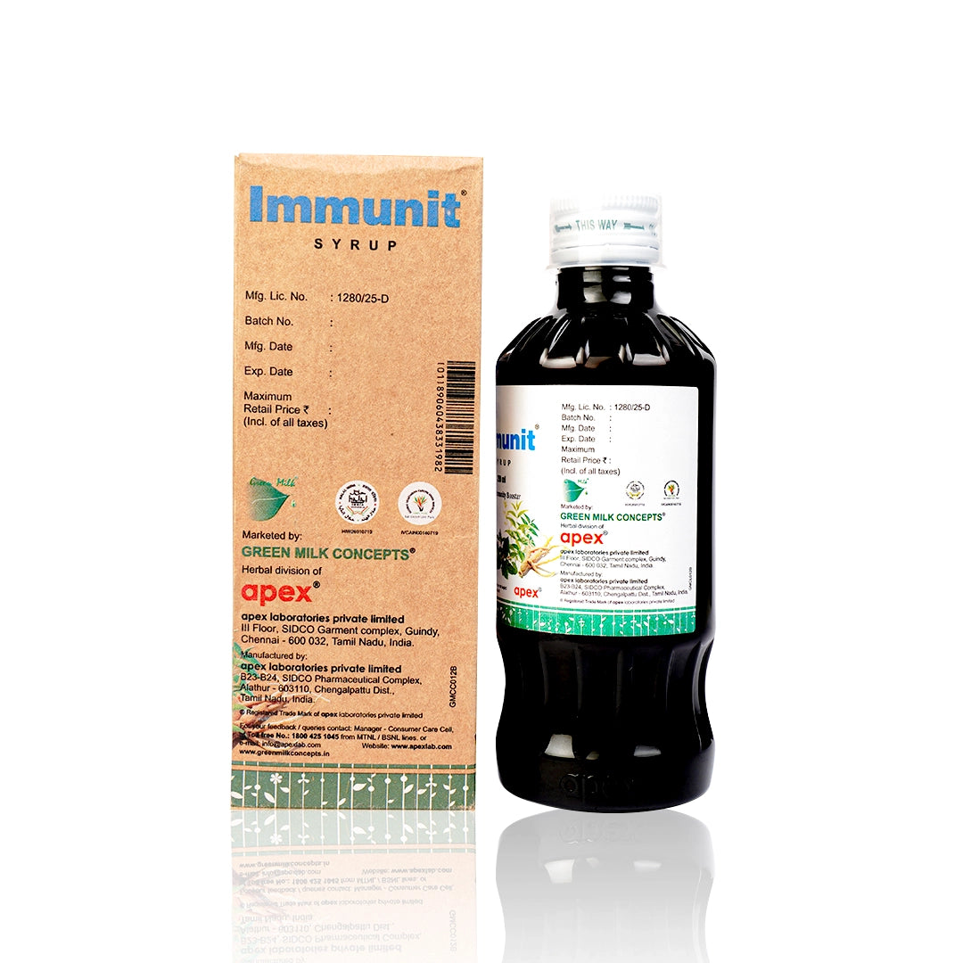 Immunit Syrup (Pack of 2) – Ayurvedic Immunity Support Syrup for Immune Wellness & Energy
