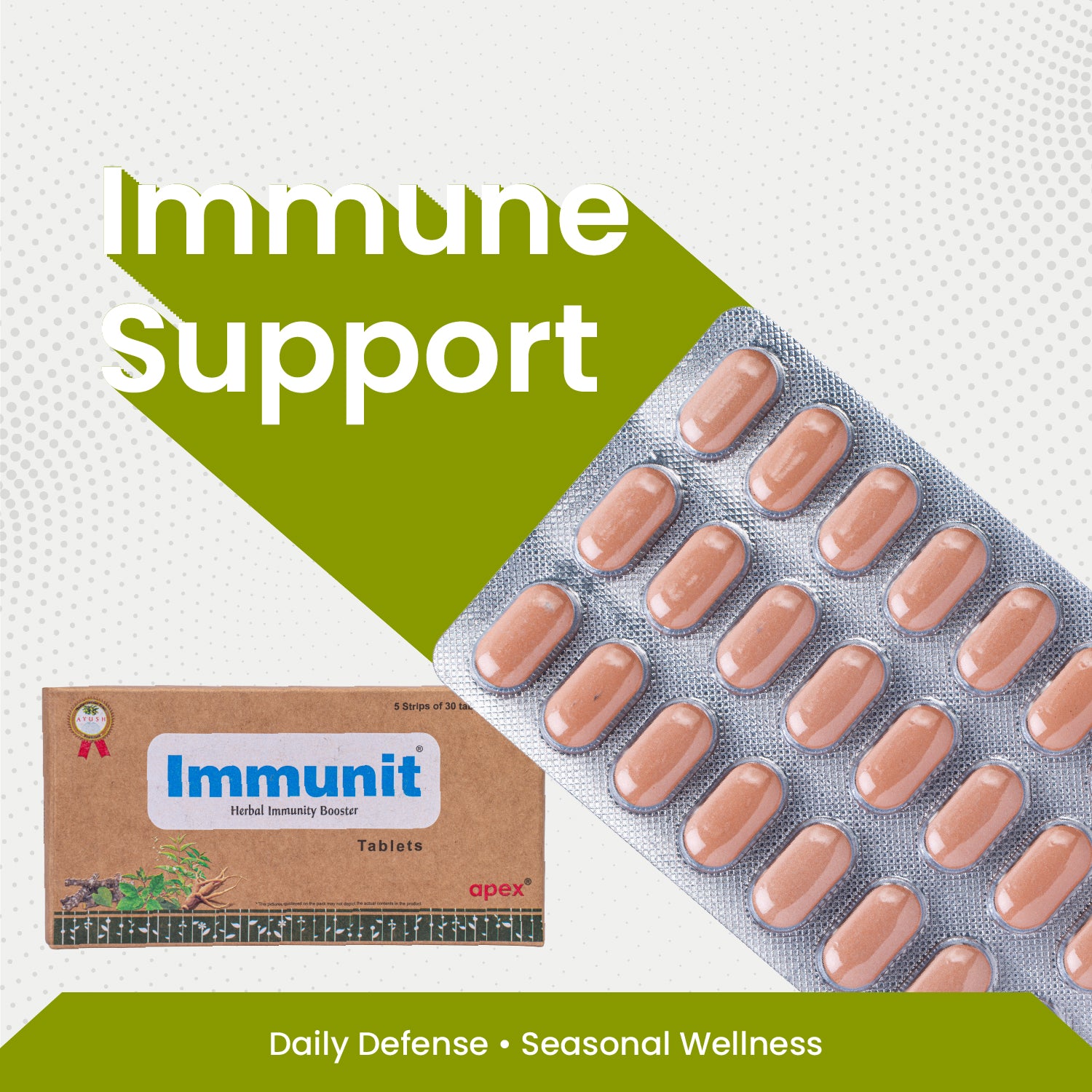 Immunit Tablets – Ayurvedic Immunity Support for Daily Wellness