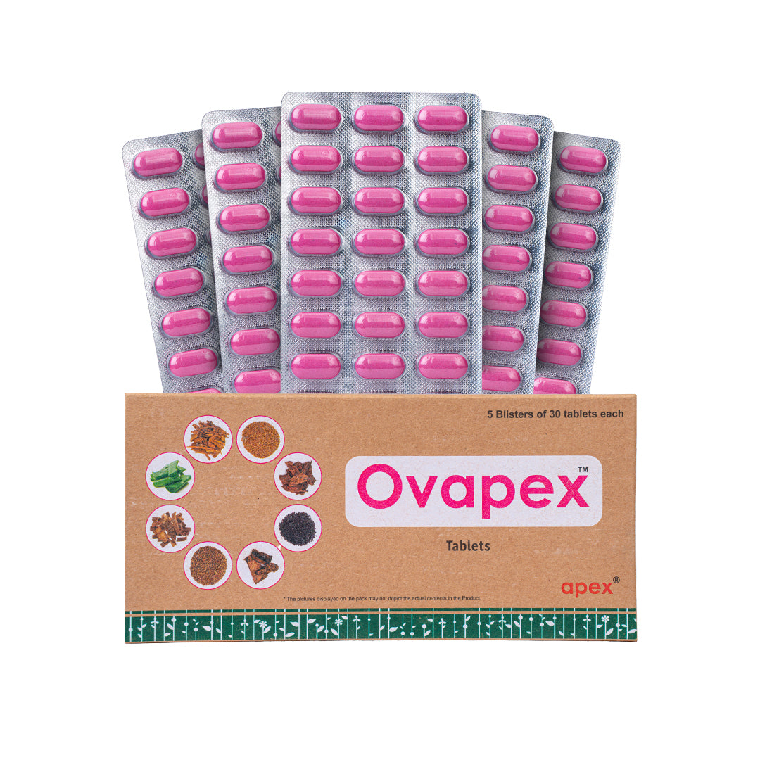Ovapex Tablets – Ayurvedic Menstrual Wellness & Women’s Health Care