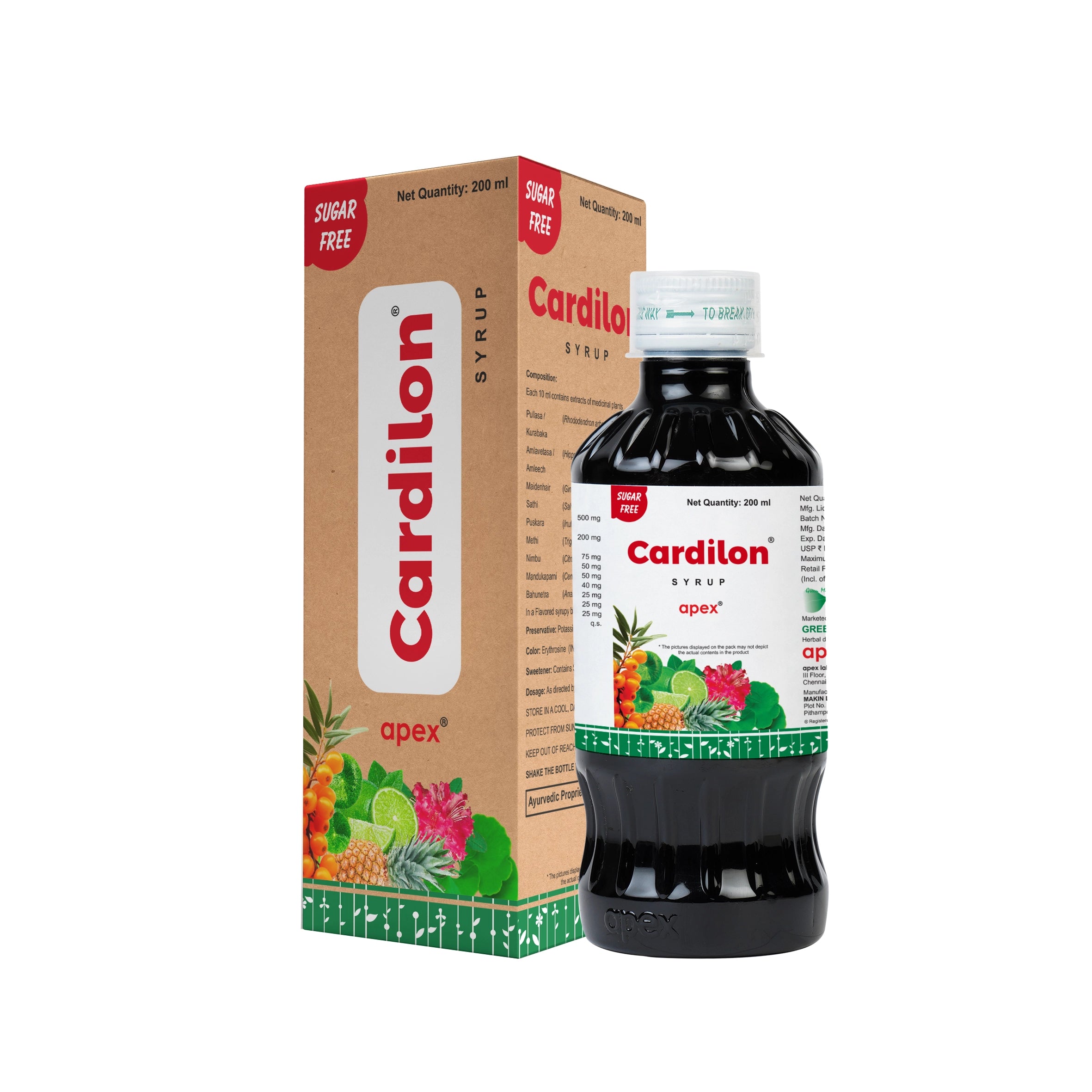 Cardilon Syrup – Ayurvedic Heart Tonic for Daily Heart Support – Green ...