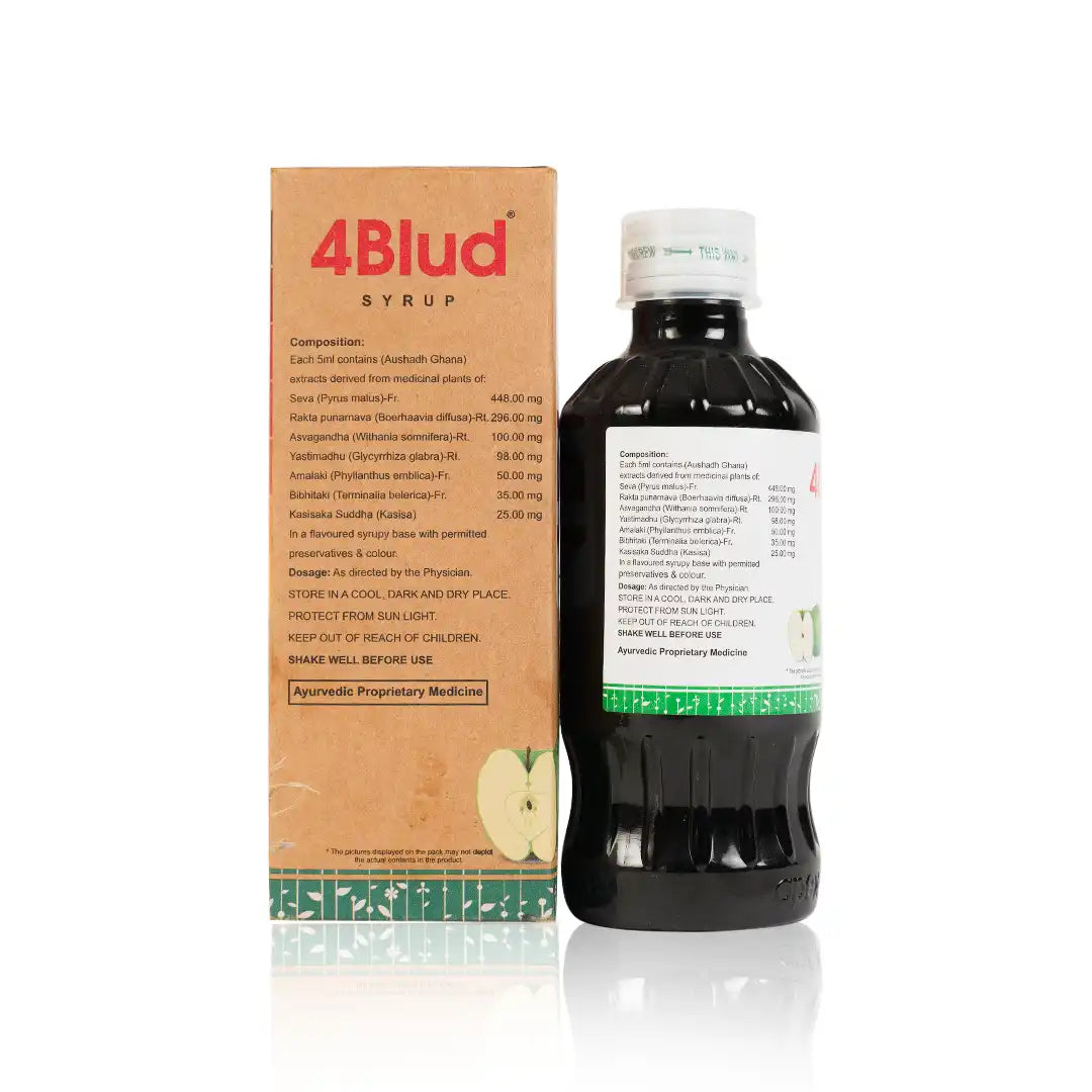 4Blud Syrup – Ayurvedic Blood Wellness Syrup for Vitality & Iron Support