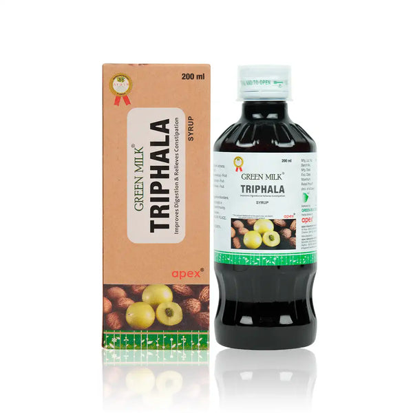 Triphala Syrup - Ayurvedic Support for Digestive Balance & Gut Wellness