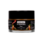 Green Milk Turmeric Lepidum jar on a white background