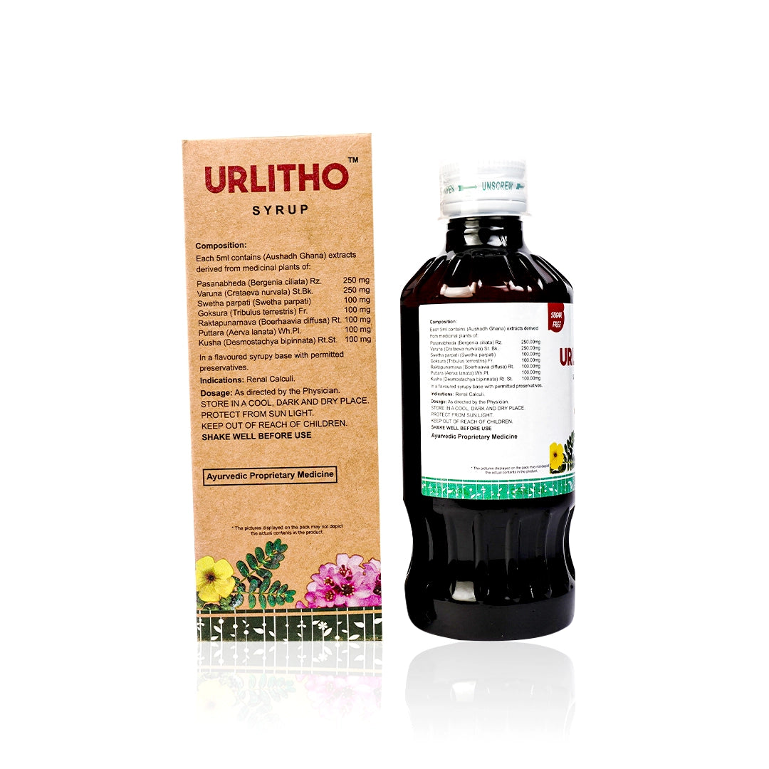 Urlitho Syrup – Ayurvedic Urinary Support Syrup for Kidney & Urinary Wellness