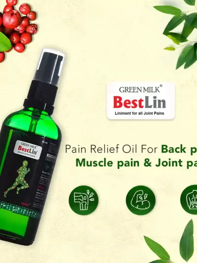 Pain relief oil for back pain, muscle pain and joint pain
